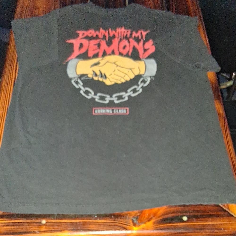 Lurking Class "Down With My Demons" Size Xl Mens Band Tshirt.